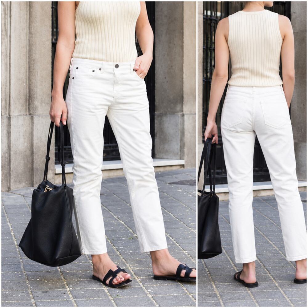 THE ROW ASHLAND Jeans 5-pocket White size 6